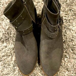 Nordstrom BP NWOB Leather Booties Sz 8.5